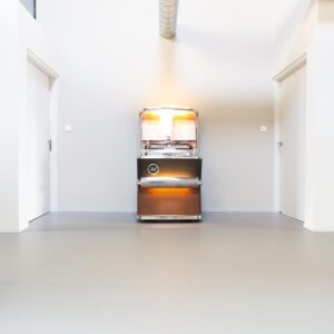 renovatie loft Antwerpen kalkverf - MVS Decor